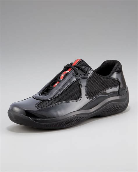 prada shoes sneakers women|prada leather sneakers women's.